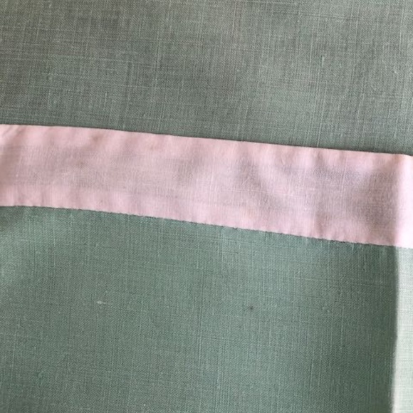 Vintage Hand Applique Tablecloth & 4 Napkins Green & Grey 40s Southern Belle - Picture 6 of 13